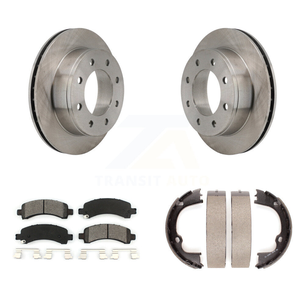 Transit Auto K8S-104563 Disc Brake Kit for 2009-2014 Chevrolet Express 3500, Chevrolet Express 2500, GMC Savana 2500 - Rear product image