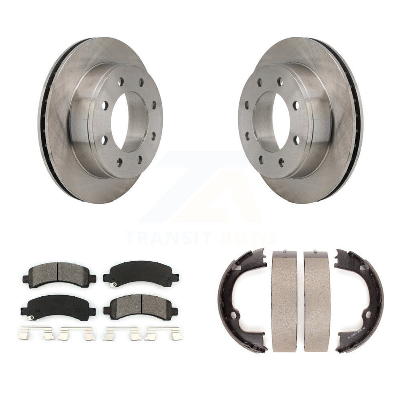 Transit Auto K8S-104563 Disc Brake Kit for 2009-2014 Chevrolet Express 3500, Chevrolet Express 2500, GMC Savana 2500 - Rear product image