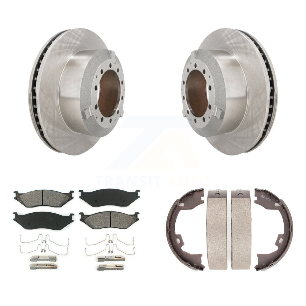Transit Auto K8S-104569 Disc Brake Kit for 2005-2016 IC Corporation AE School Bus, IC Corporation AC Commercial Bus, Ford LCF & more - Rear product image