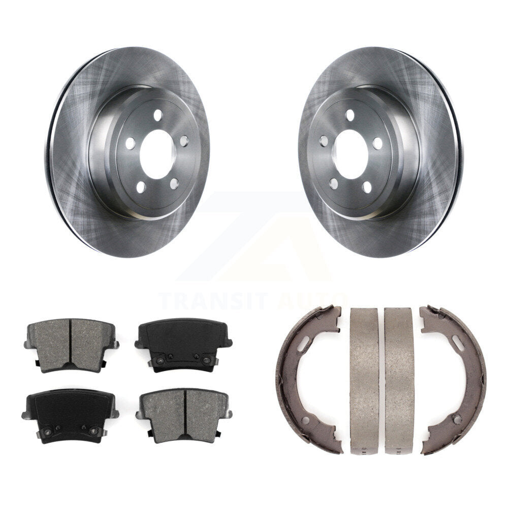 Transit Auto K8S-104581 Disc Brake Kit for 2005-2021 Dodge Challenger, Dodge Charger, Chrysler 300 - Rear product image