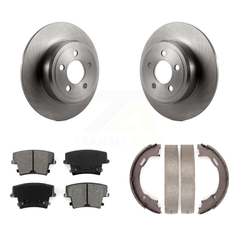 Transit Auto K8S-104582 Disc Brake Kit for 2005-2021 Dodge Challenger, Dodge Charger, Chrysler 300 - Rear product image
