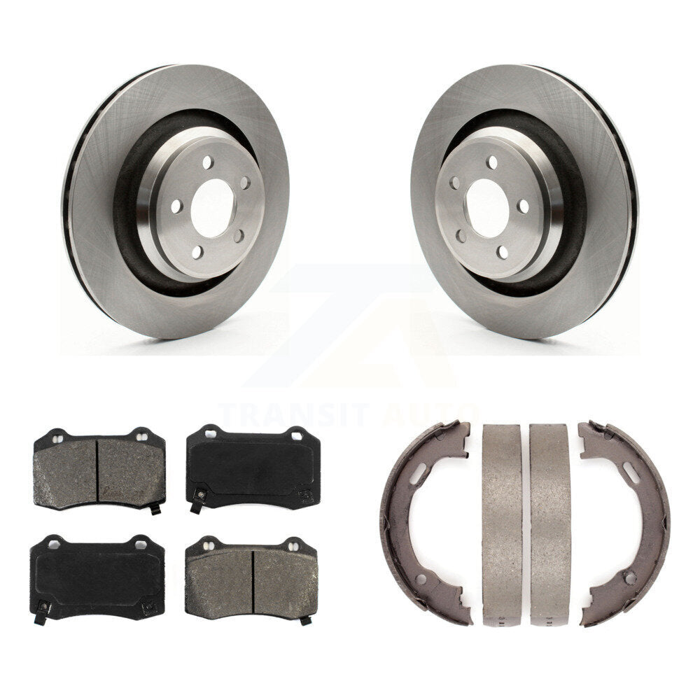 Transit Auto K8S-104583 Disc Brake Kit for 2005-2021 Dodge Challenger, Dodge Charger - Rear product image
