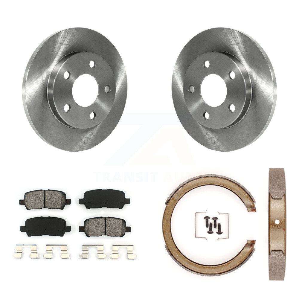 Transit Auto K8S-104593 Disc Brake Kit for 2010 Chevrolet Impala - Rear product image