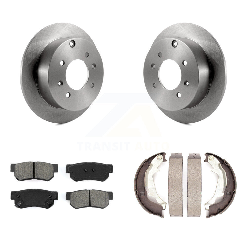 Transit Auto K8S-104598 Disc Brake Kit for 1999-2006 Kia Optima, Hyundai Sonata - Rear product image
