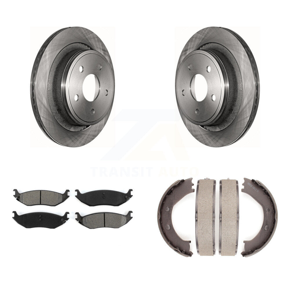 Transit Auto K8S-104600 Disc Brake Kit for 2002-2004 Dodge Ram 1500 - Rear product image