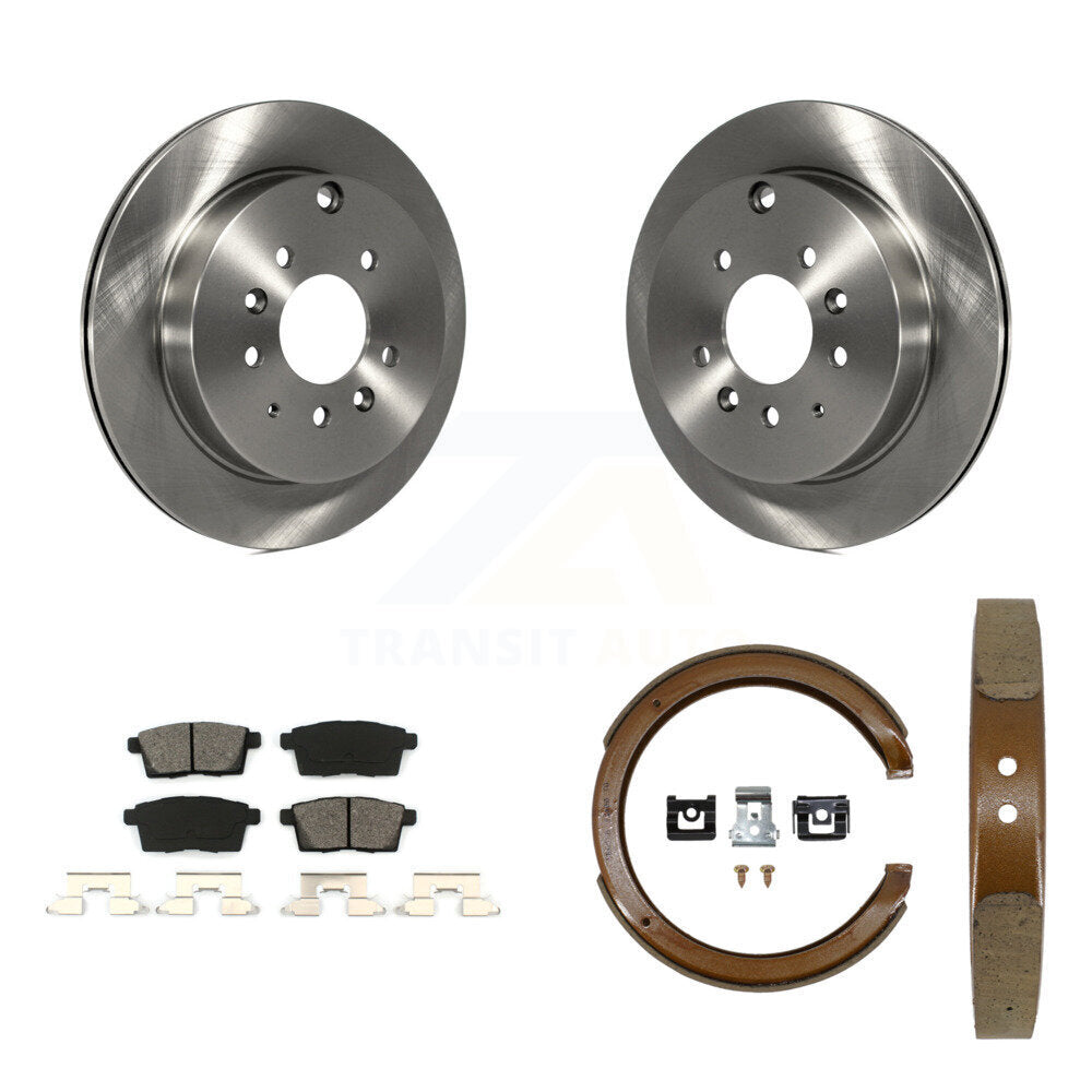 Transit Auto K8S-104603 Disc Brake Kit for 2007-2012 Ford Edge, Lincoln MKX, Mazda CX-7 - Rear product image