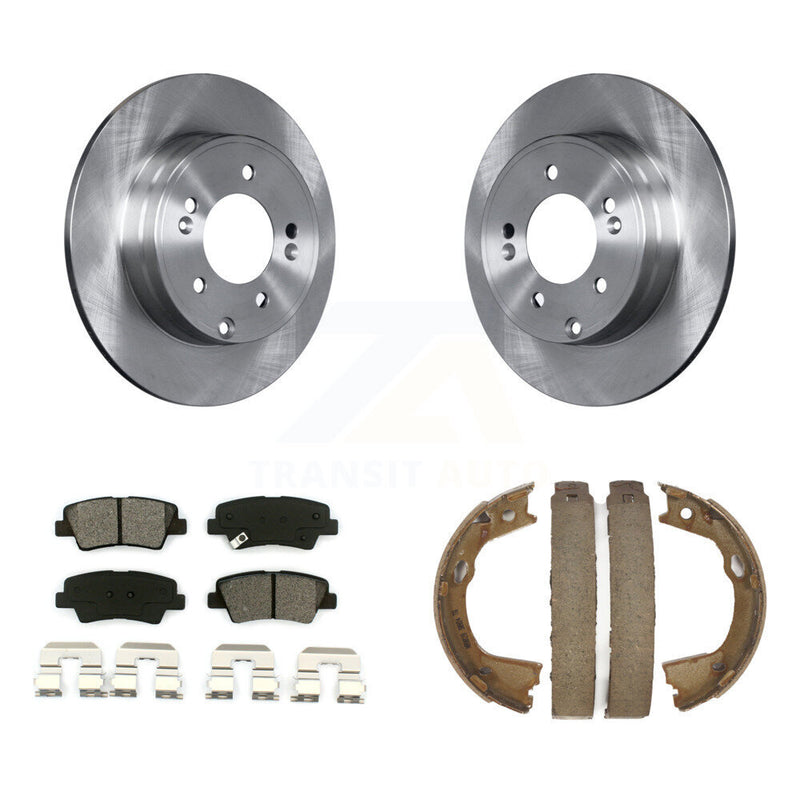Transit Auto K8S-104604 Disc Brake Kit for 2010-2017 Hyundai Azera, Kia Optima, Hyundai Sonata - Rear product image