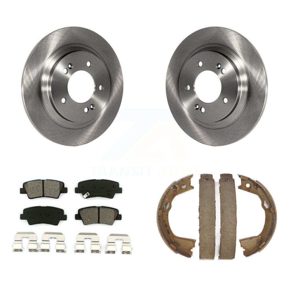 Transit Auto K8S-104605 Disc Brake Kit for 2015-2017 Hyundai Azera, Hyundai Sonata - Rear product image