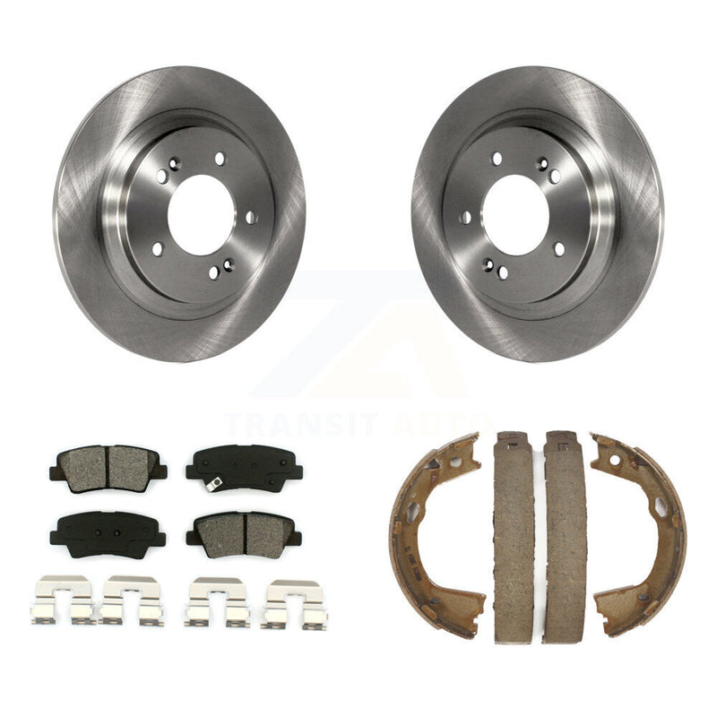 Transit Auto K8S-104605 Disc Brake Kit for 2015-2017 Hyundai Azera, Hyundai Sonata - Rear product image