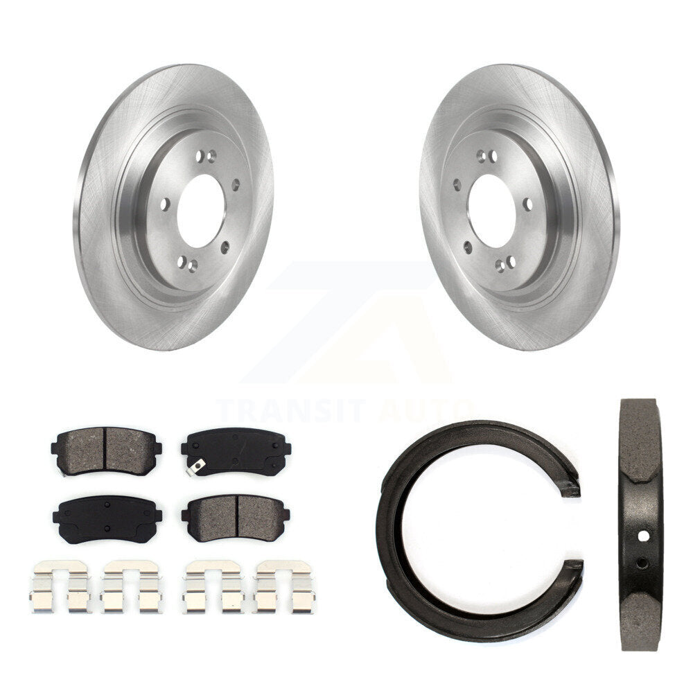 Transit Auto K8S-104610 Disc Brake Kit for 2017 Kia Cadenza - Rear product image