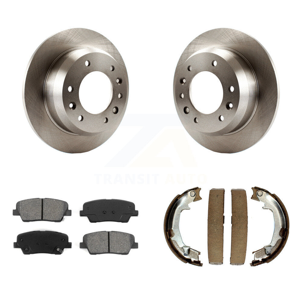 Transit Auto K8S-104612 Disc Brake Kit for 2006-2014 Kia Sedona, Hyundai Entourage - Rear product image