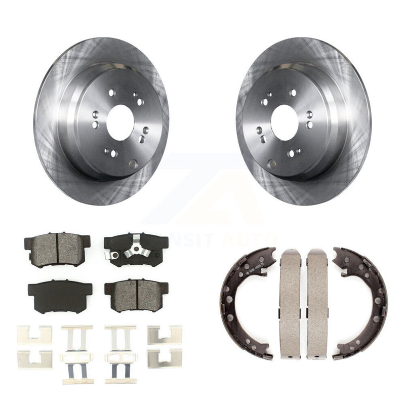 Transit Auto K8S-104615 Disc Brake Kit for 2007-2018 Acura RDX, Honda CR-V - Rear product image