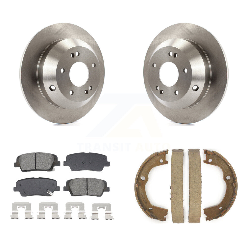 Transit Auto K8S-104618 Disc Brake Kit for 2010-2013 Kia Sorento, Hyundai Santa Fe - Rear product image