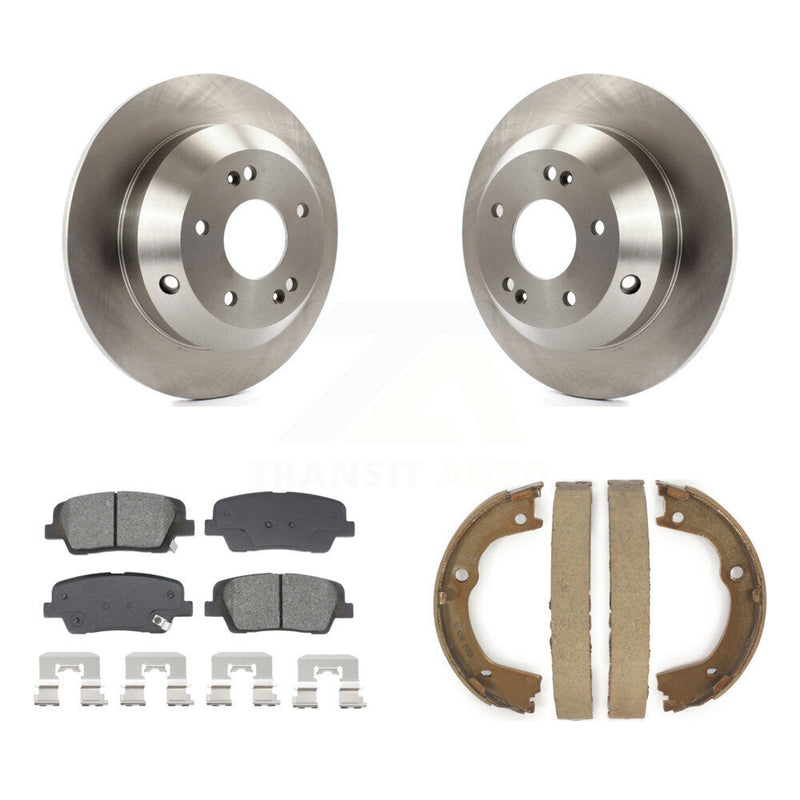 Transit Auto K8S-104618 Disc Brake Kit for 2010-2013 Kia Sorento, Hyundai Santa Fe - Rear product image