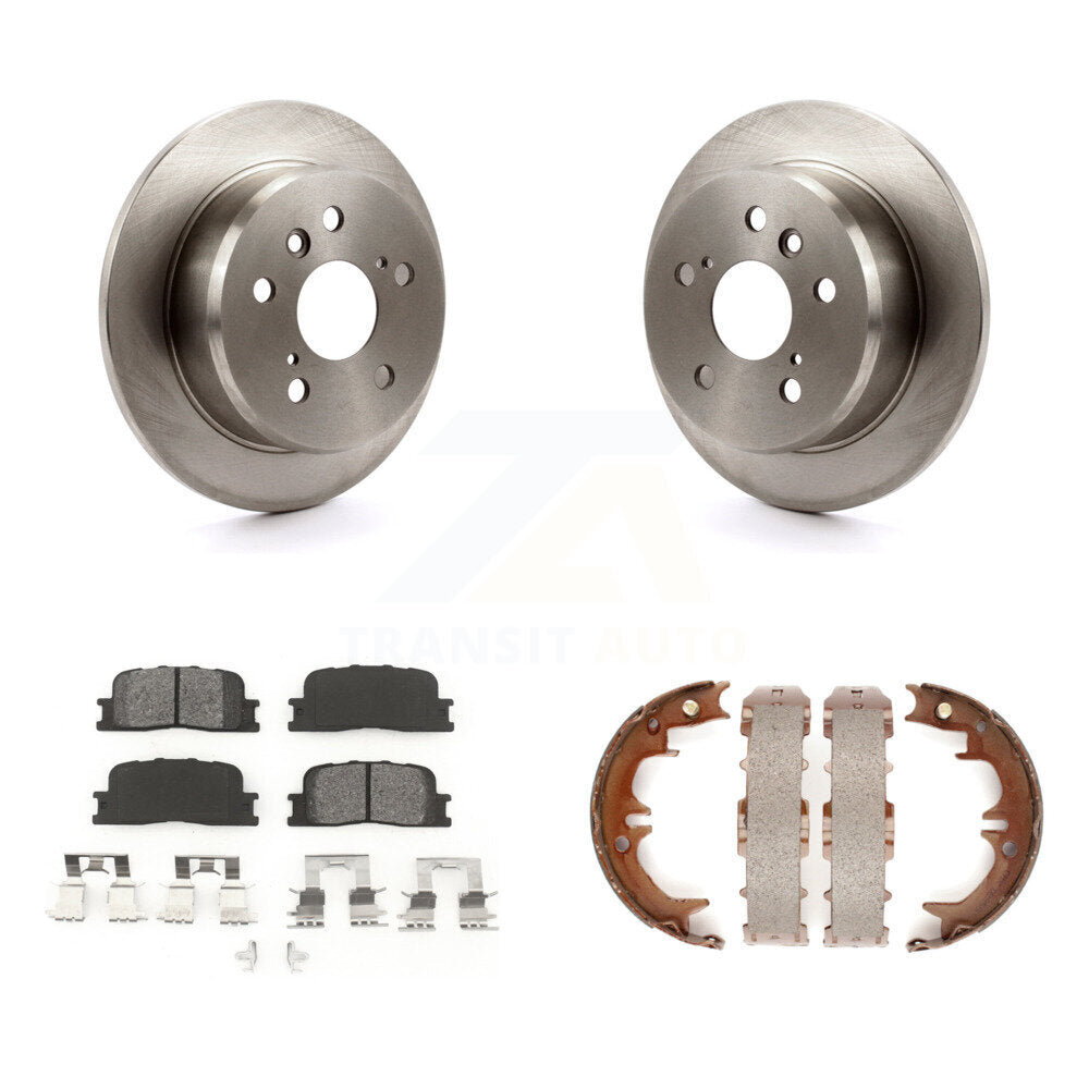Transit Auto K8S-104620 Disc Brake Kit for 2002-2006 Lexus ES330, Lexus ES300, Toyota Camry - Rear product image