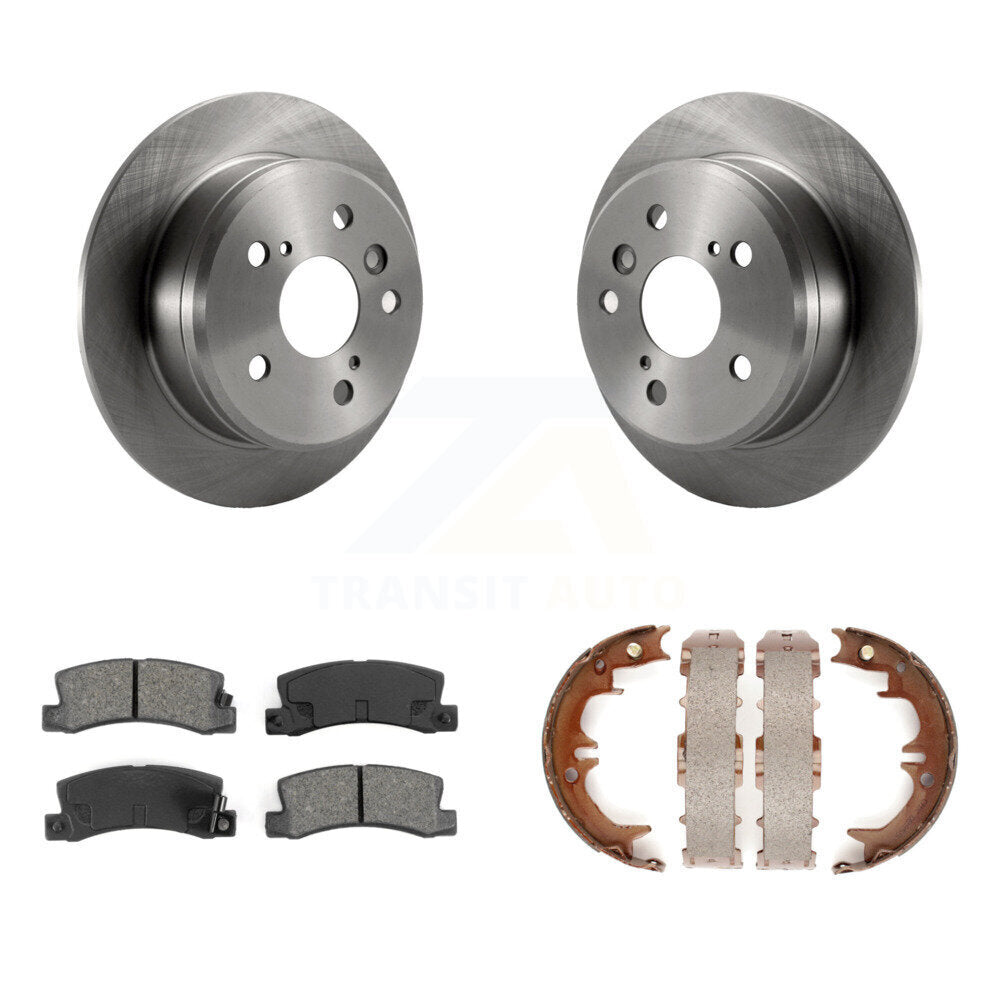 Transit Auto K8S-104624 Disc Brake Kit for 1992-2000 Toyota Solara, Lexus ES300, Toyota Camry - Rear product image