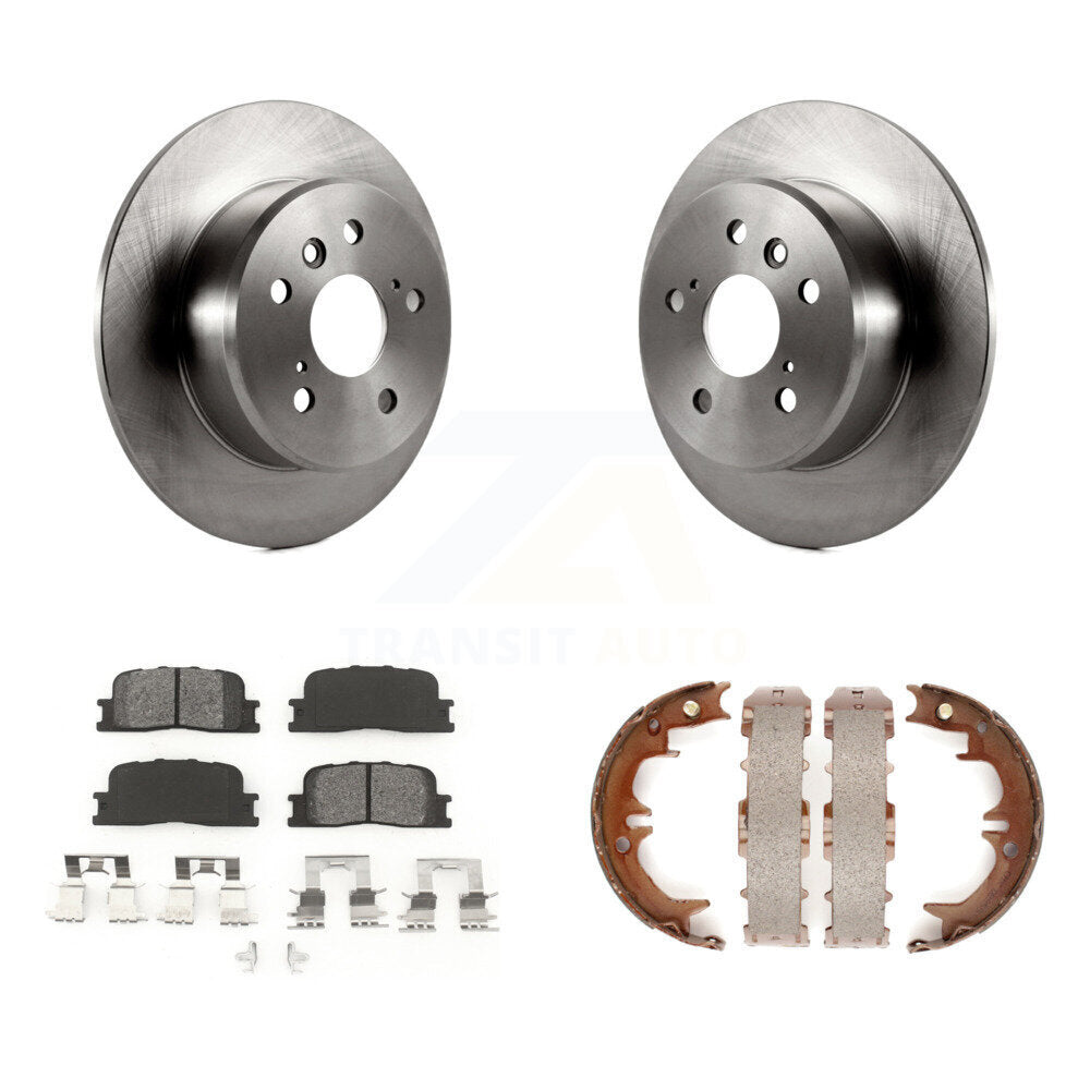 Transit Auto K8S-104628 Disc Brake Kit for 2001-2003 Toyota Highlander - Rear product image