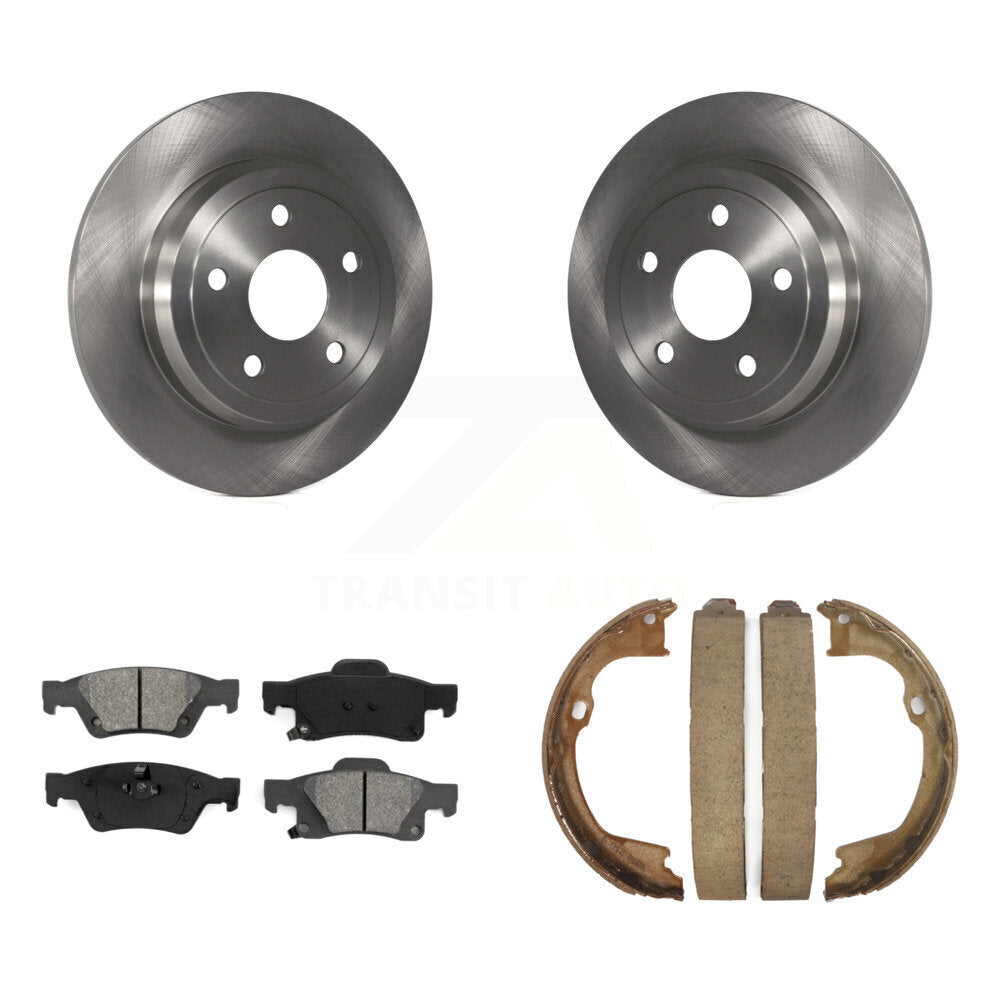 Transit Auto K8S-104631 Disc Brake Kit for 2011-2017 Dodge Durango, Jeep Grand Cherokee - Rear product image