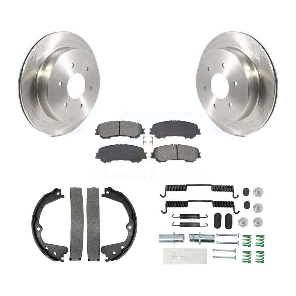 Transit Auto K8S-104638 Disc Brake Kit for 2017-2023 Nissan TITAN - Rear product image