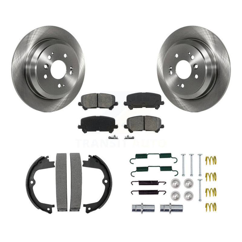 Transit Auto K8S-104641 Disc Brake Kit for 2016-2024 Honda Passport, Honda Ridgeline, Honda Pilot - Rear product image