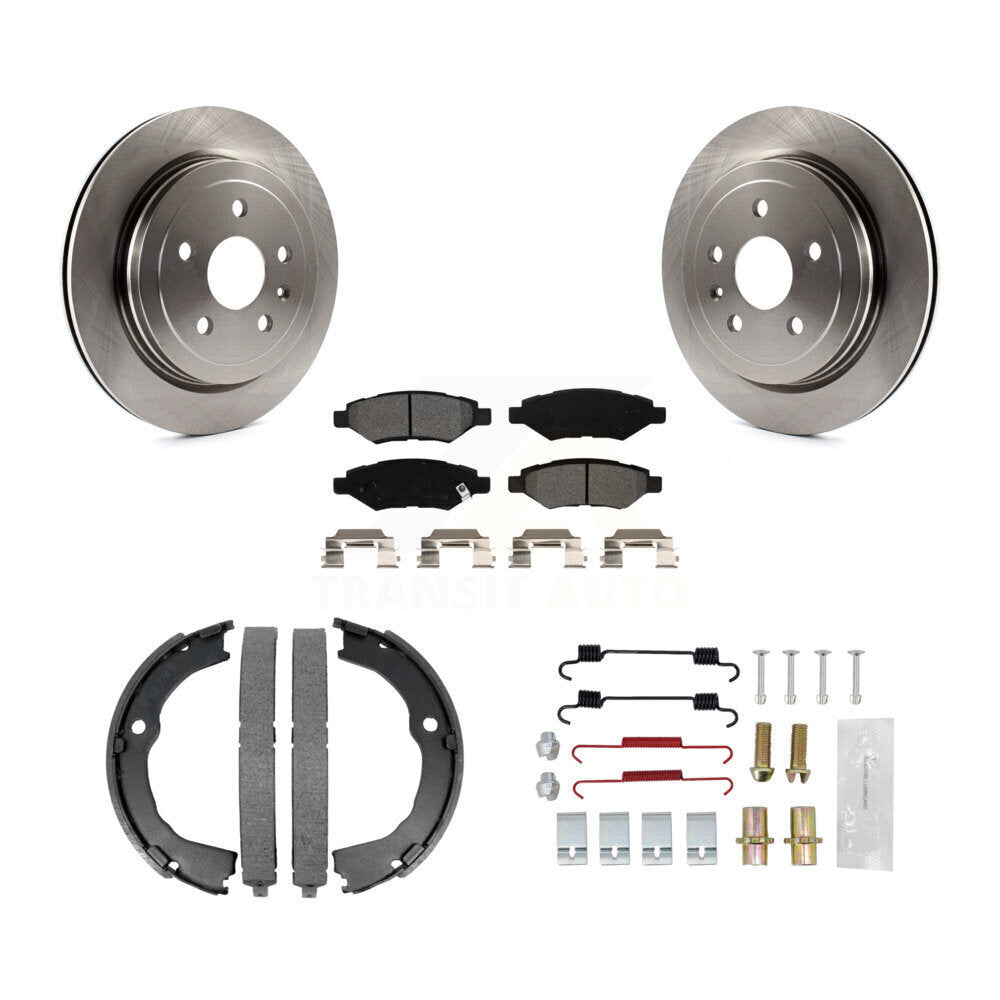 Transit Auto K8S-104642 Disc Brake Kit for 2008-2015 Cadillac CTS, Chevrolet Camaro - Rear product image