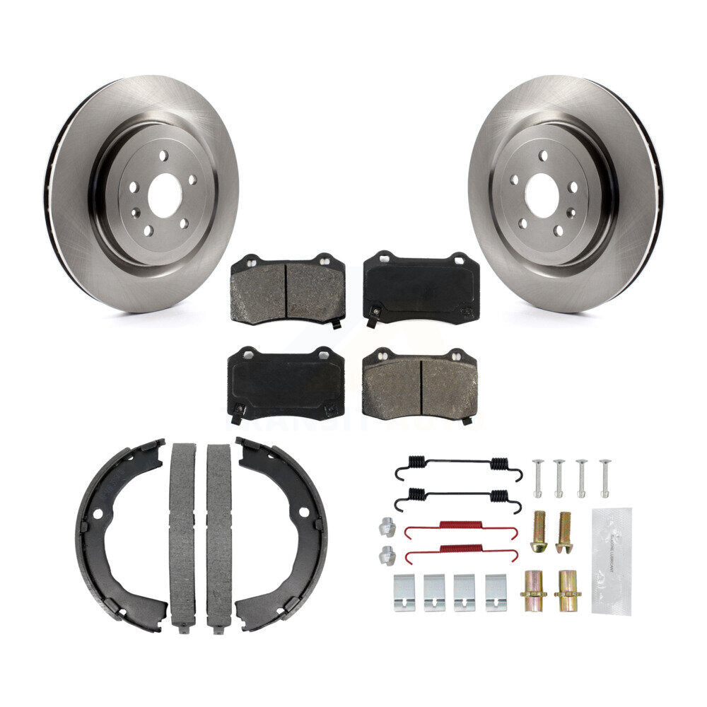 Transit Auto K8S-104643 Disc Brake Kit for 2009-2015 Cadillac CTS, Chevrolet Camaro - Rear product image