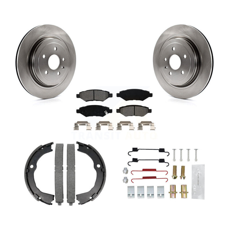Transit Auto K8S-104644 Disc Brake Kit for 2008-2013 Cadillac CTS - Rear product image