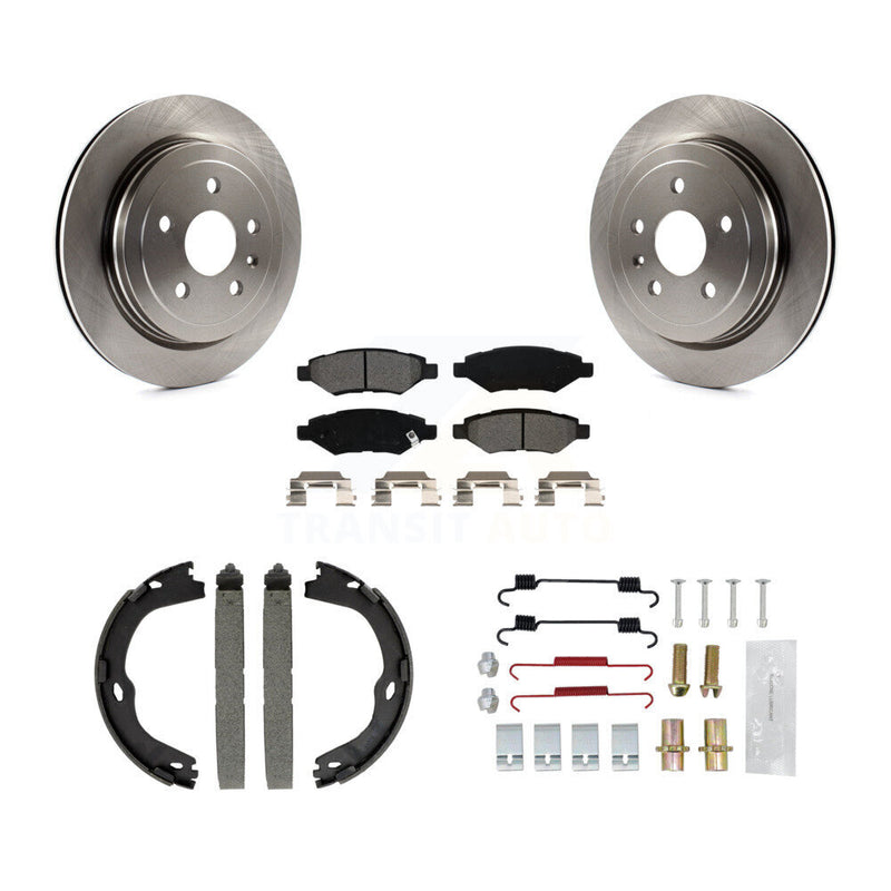 Transit Auto K8S-104645 Disc Brake Kit for 2014 Cadillac CTS - Rear product image
