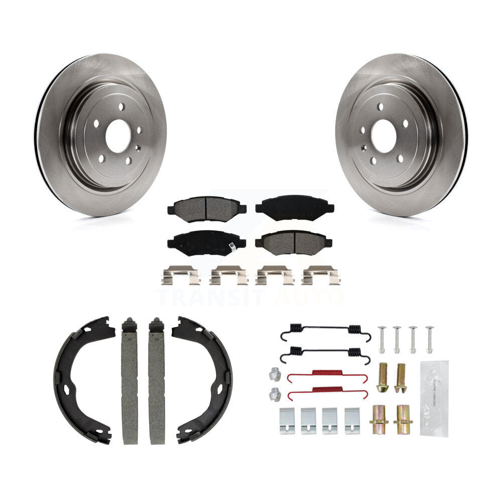 Transit Auto K8S-104646 Disc Brake Kit for 2014 Cadillac CTS - Rear product image