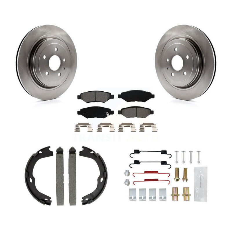 Transit Auto K8S-104646 Disc Brake Kit for 2014 Cadillac CTS - Rear product image