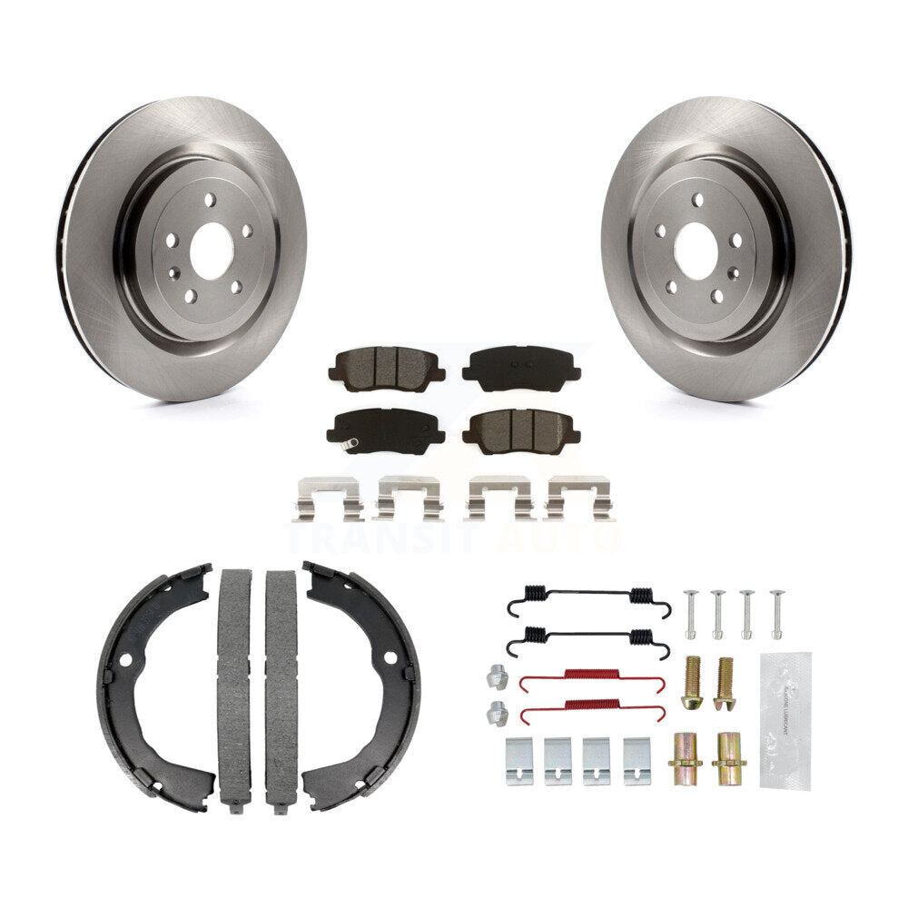 Transit Auto K8S-104647 Disc Brake Kit for 2015 Cadillac CTS - Rear product image
