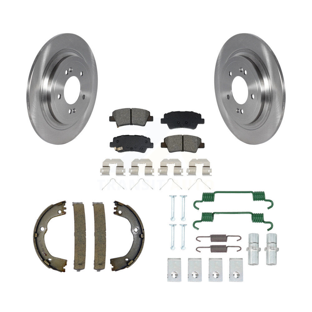 Transit Auto K8S-104650 Disc Brake Kit for 2017-2022 Kia Sportage - Rear product image