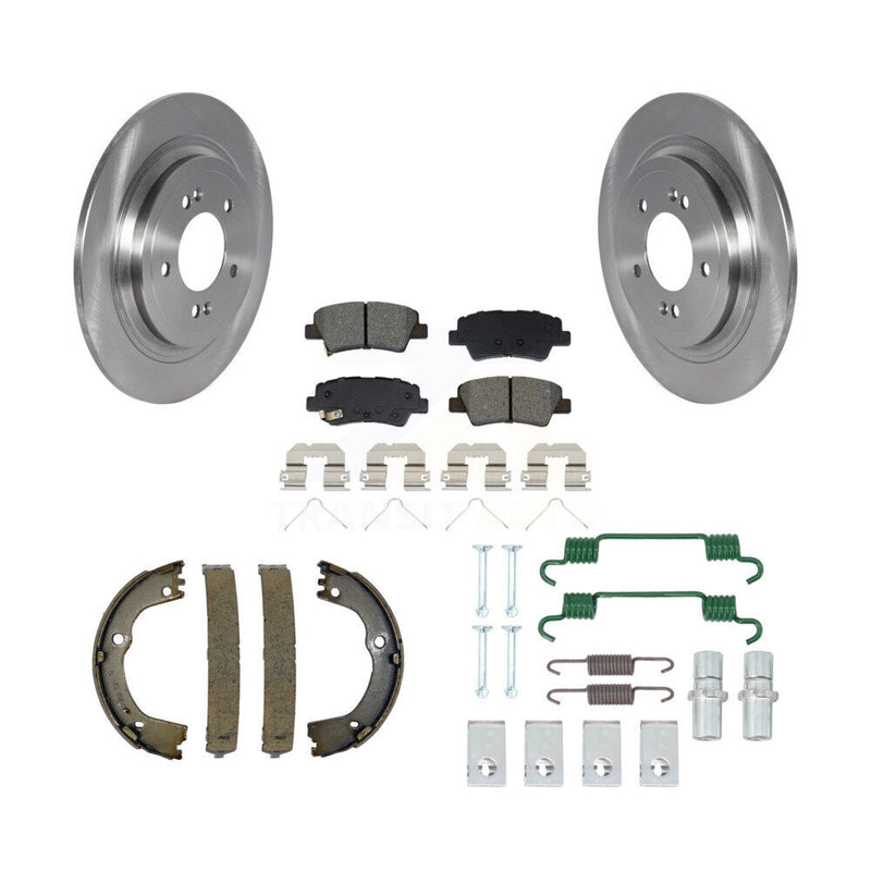 Transit Auto K8S-104650 Disc Brake Kit for 2017-2022 Kia Sportage - Rear product image