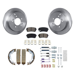 Transit Auto K8S-104651 Disc Brake Kit for 2010-2016 Kia Sportage, Hyundai Tucson - Rear product image