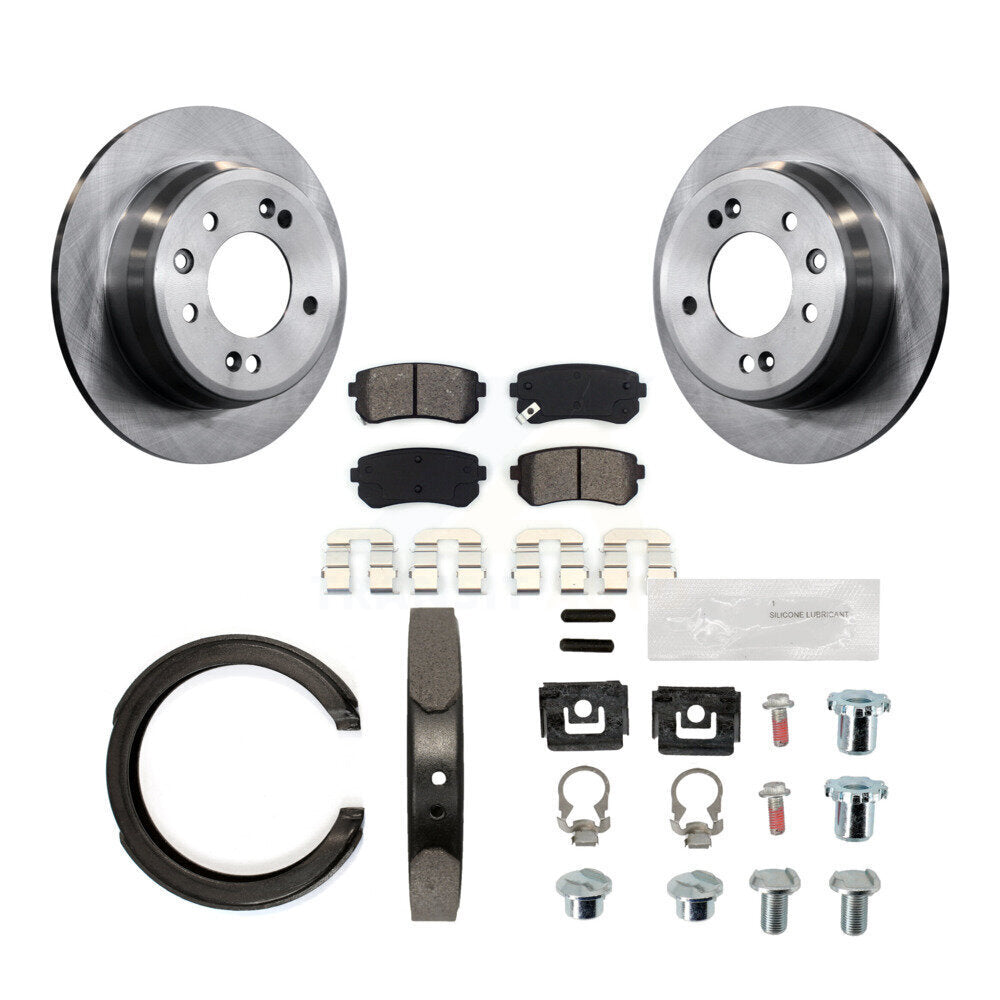 Transit Auto K8S-104653 Disc Brake Kit for 2011-2016 Kia Sportage - Rear product image