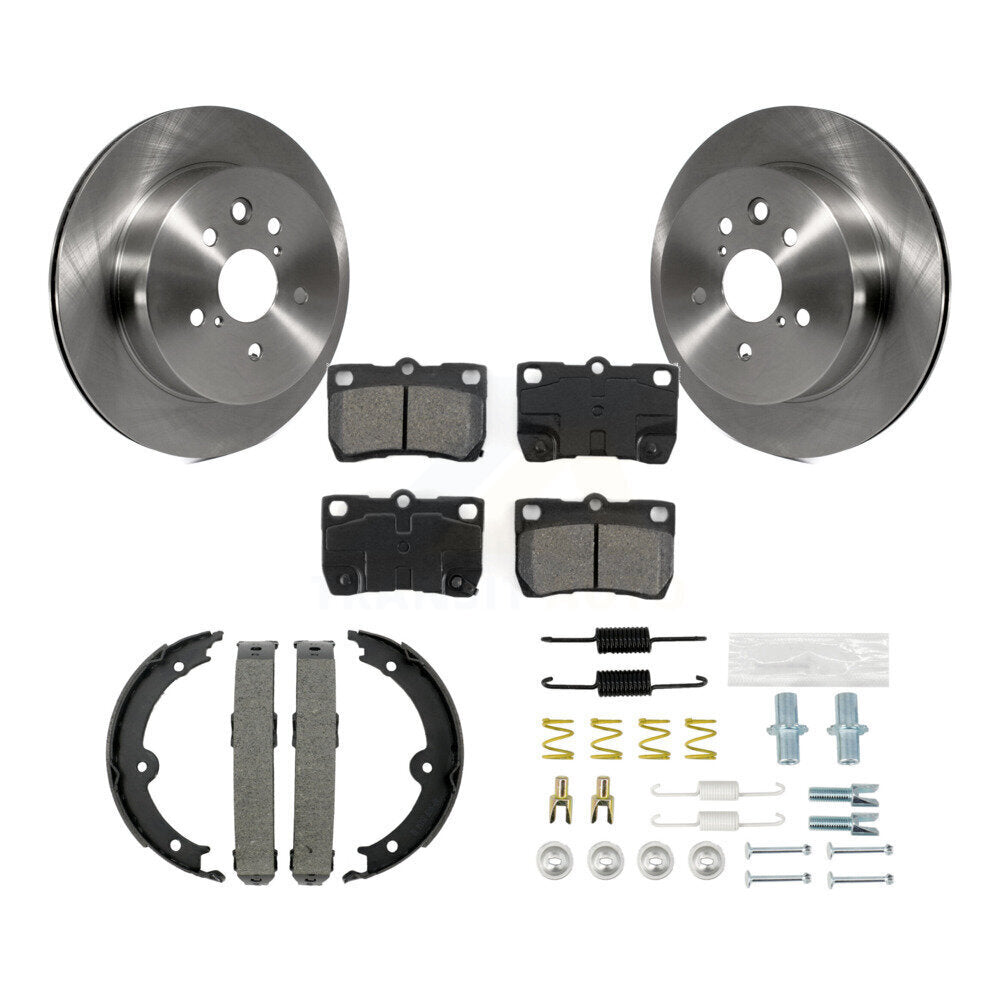 Transit Auto K8S-104656 Disc Brake Kit for 2006-2013 Lexus IS350, Lexus IS250, Lexus GS460 & more - Rear product image