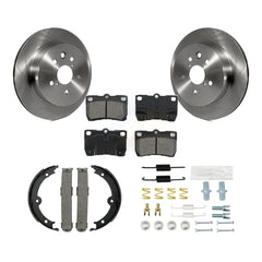 Transit Auto K8S-104656 Disc Brake Kit for 2006-2013 Lexus IS350, Lexus IS250, Lexus GS460 & more - Rear product image