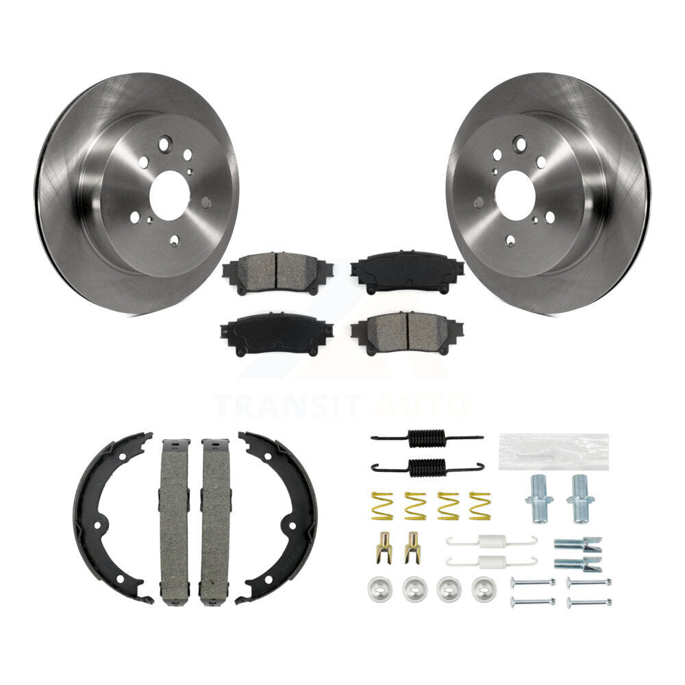Transit Auto K8S-104658 Disc Brake Kit for 2014 Lexus IS250 - Rear product image