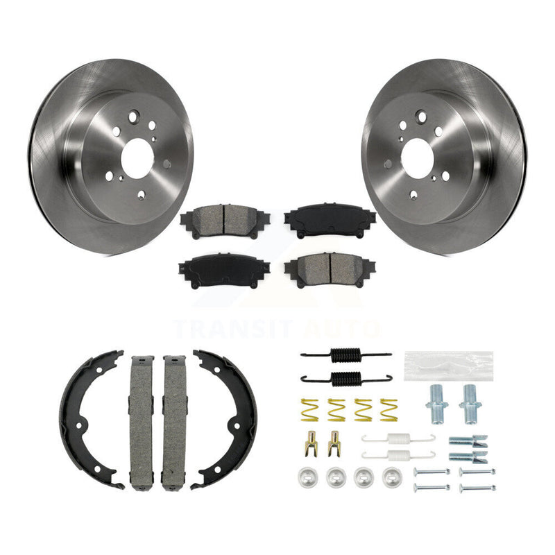 Transit Auto K8S-104658 Disc Brake Kit for 2014 Lexus IS250 - Rear product image
