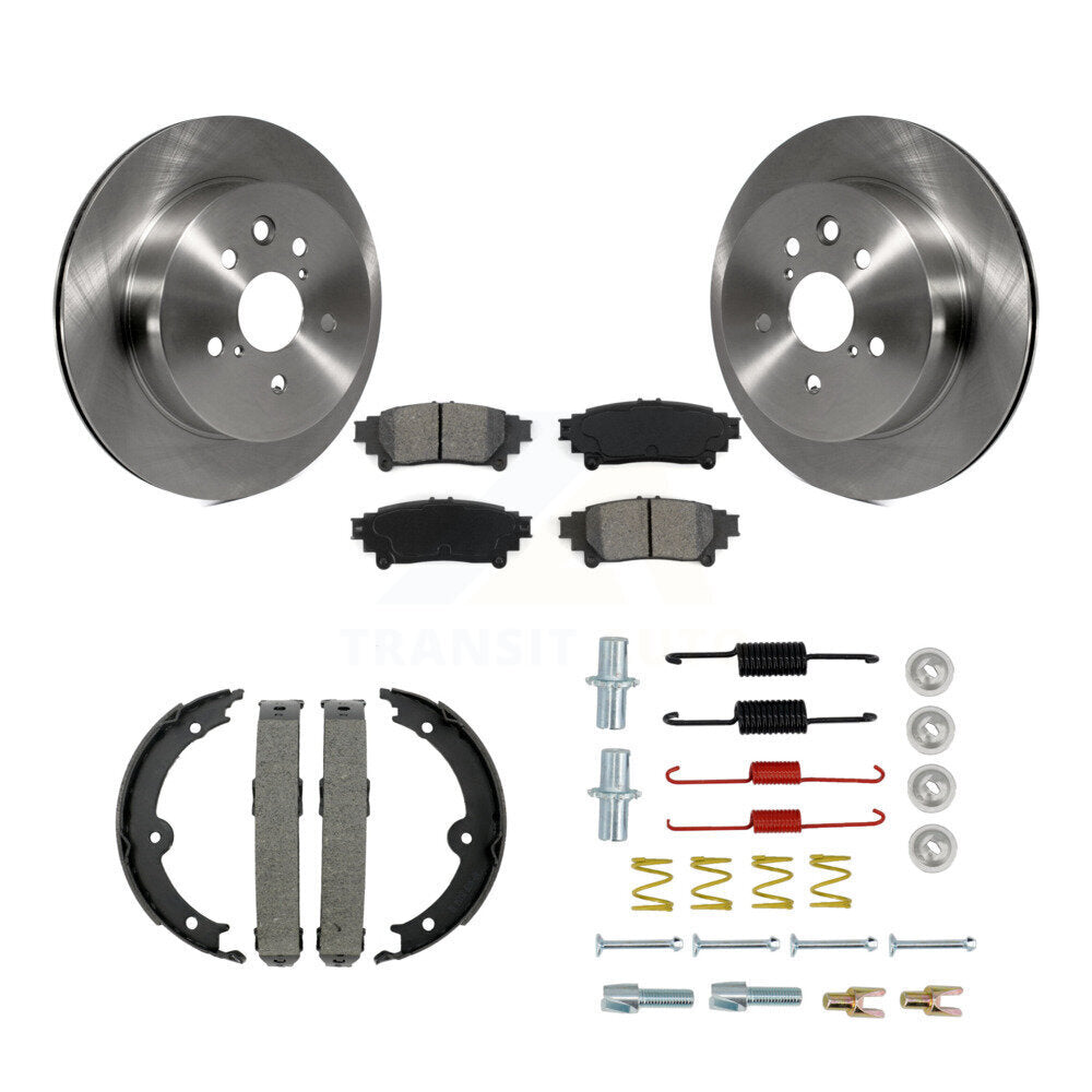 Transit Auto K8S-104659 Disc Brake Kit for 2014-2015 Lexus IS350 - Rear product image