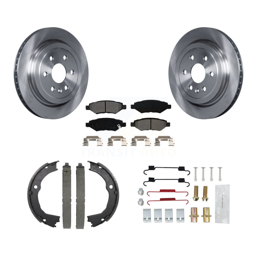 Transit Auto K8S-104660 Disc Brake Kit for 2010-2016 Cadillac SRX - Rear product image