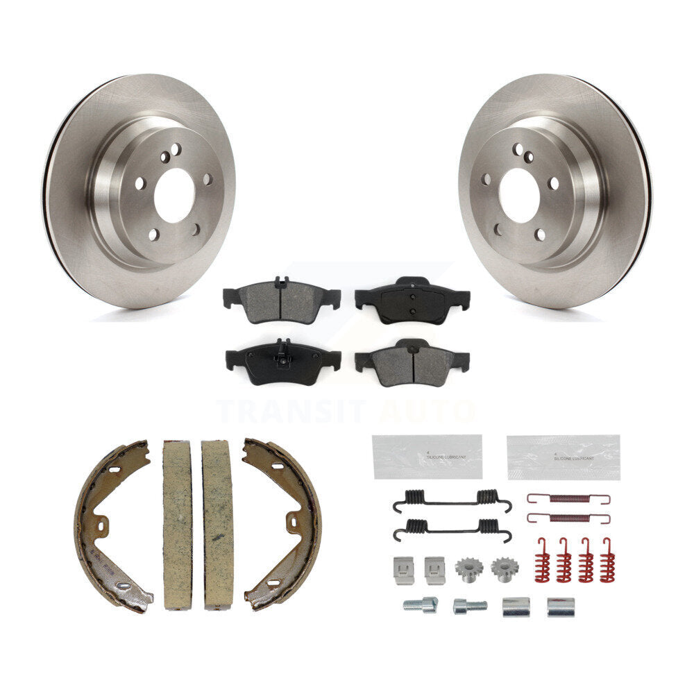 Transit Auto K8S-104665 Disc Brake Kit for 2010-2016 Mercedes-Benz E350, Mercedes-Benz E400, Mercedes-Benz CLS400 - Rear product image