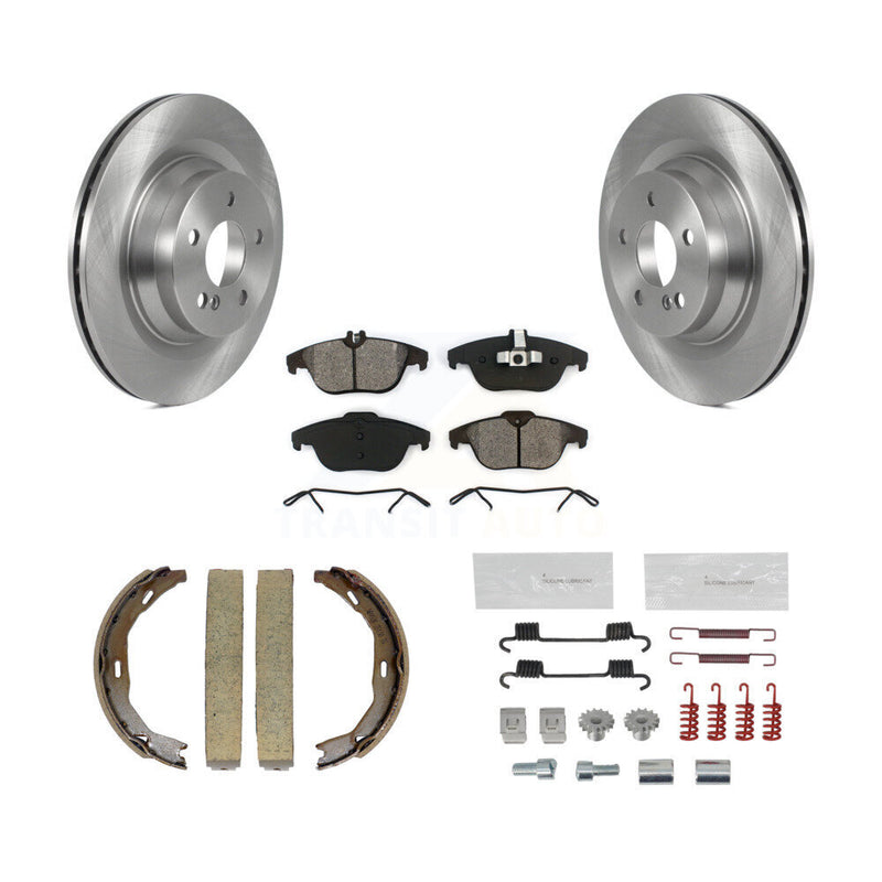Transit Auto K8S-104666 Disc Brake Kit for 2010-2016 Mercedes-Benz E550 - Rear product image