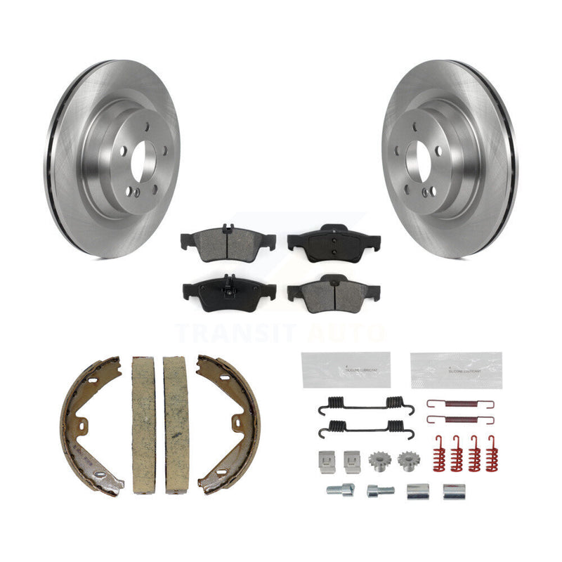 Transit Auto K8S-104668 Disc Brake Kit for 2010-2018 Mercedes-Benz E550, Mercedes-Benz CLS550 - Rear product image