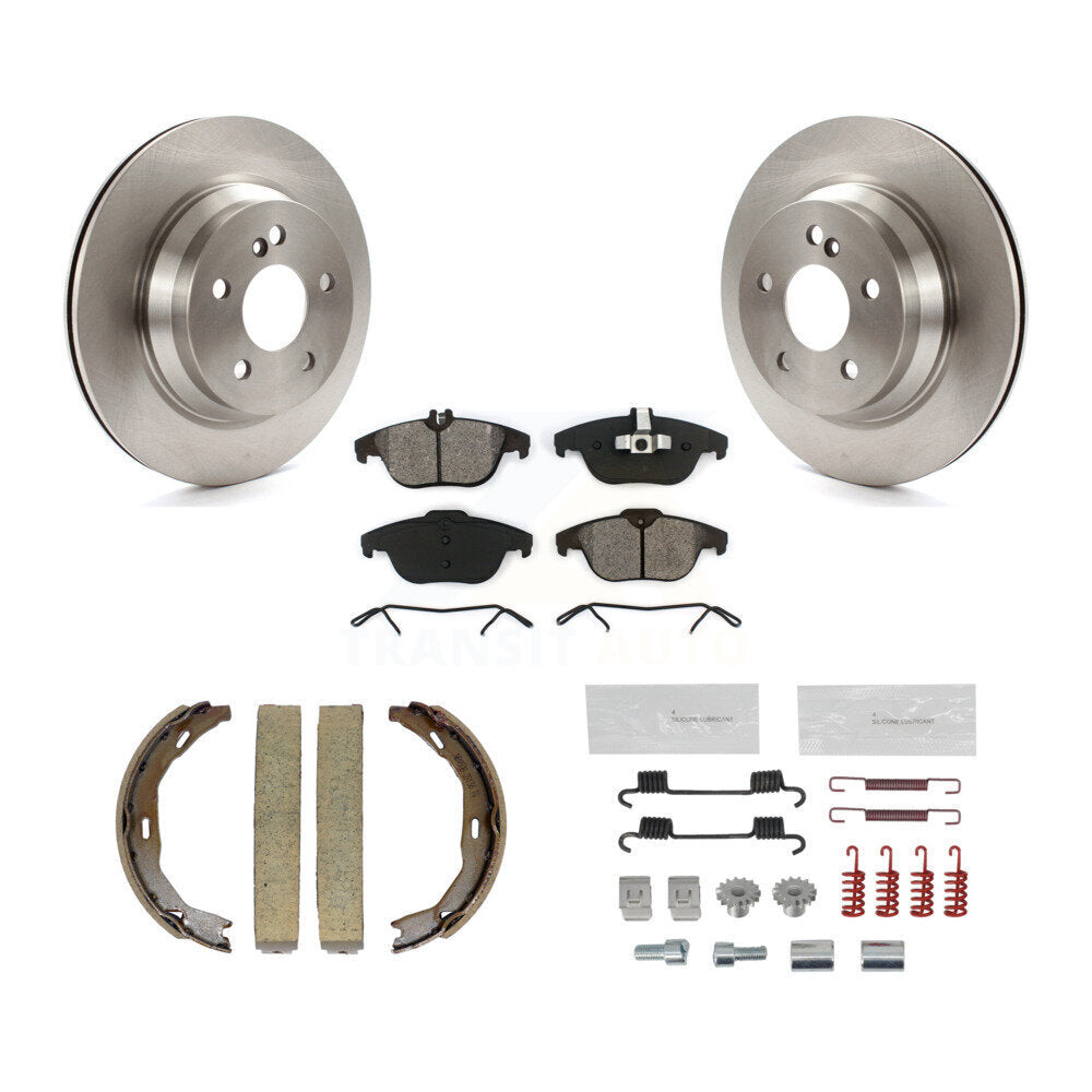 Transit Auto K8S-104669 Disc Brake Kit for 2010-2015 Mercedes-Benz E400, Mercedes-Benz E350 - Rear product image