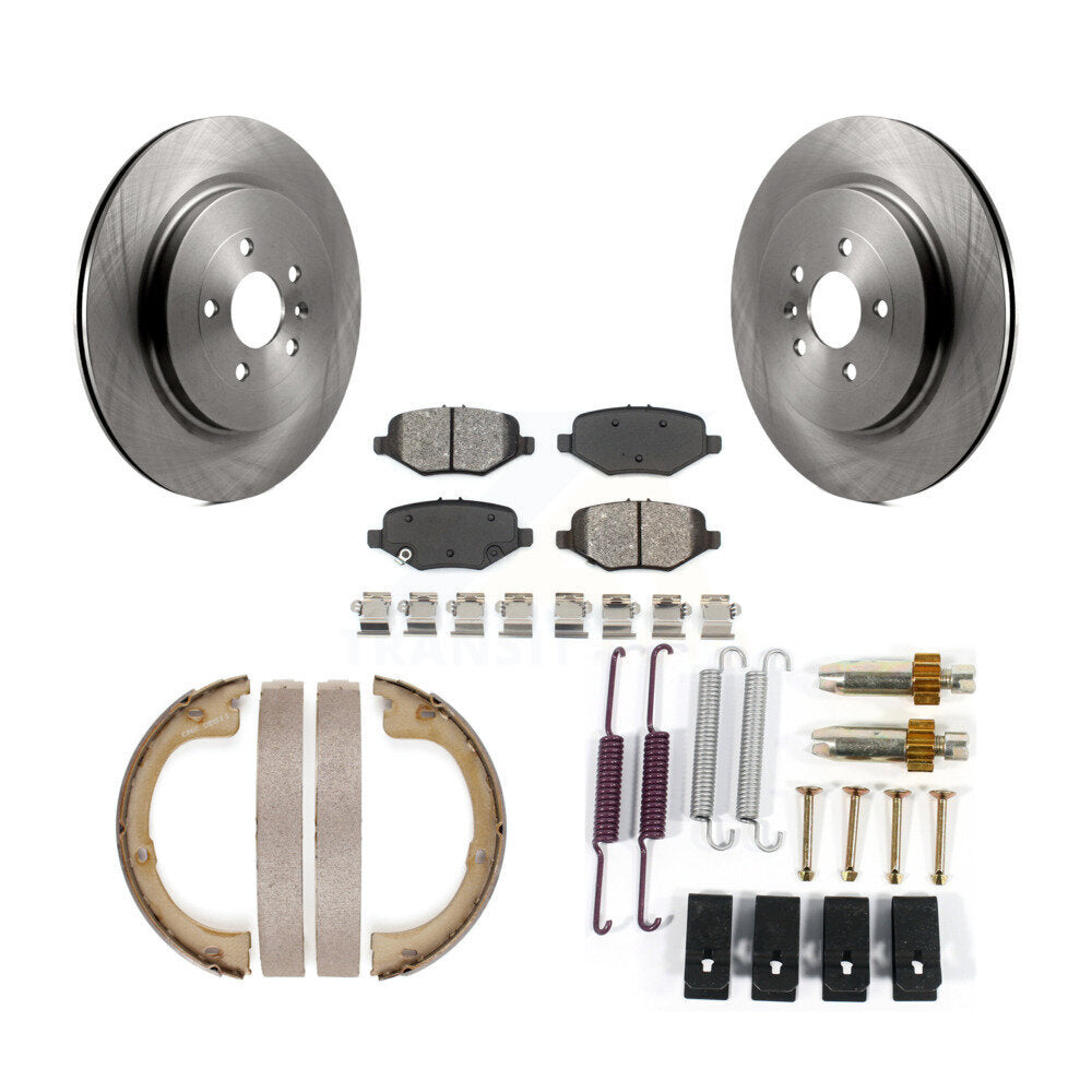 Transit Auto K8S-104672 Disc Brake Kit for 2013 Lincoln MKT - Rear product image