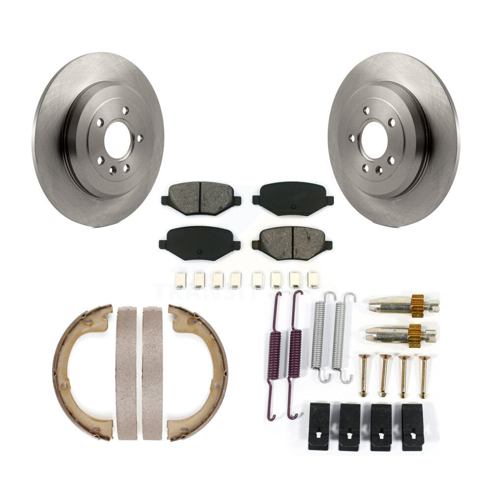 Transit Auto K8S-104674 Disc Brake Kit for 2013 Lincoln MKT - Rear product image