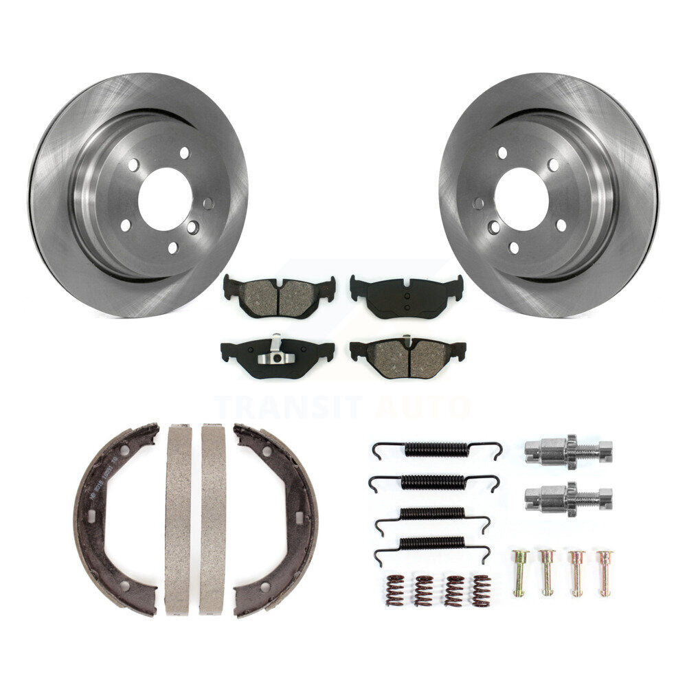 Transit Auto K8S-104679 Disc Brake Kit for 2006-2015 BMW X1, BMW 328i xDrive, BMW 328i & more - Rear product image