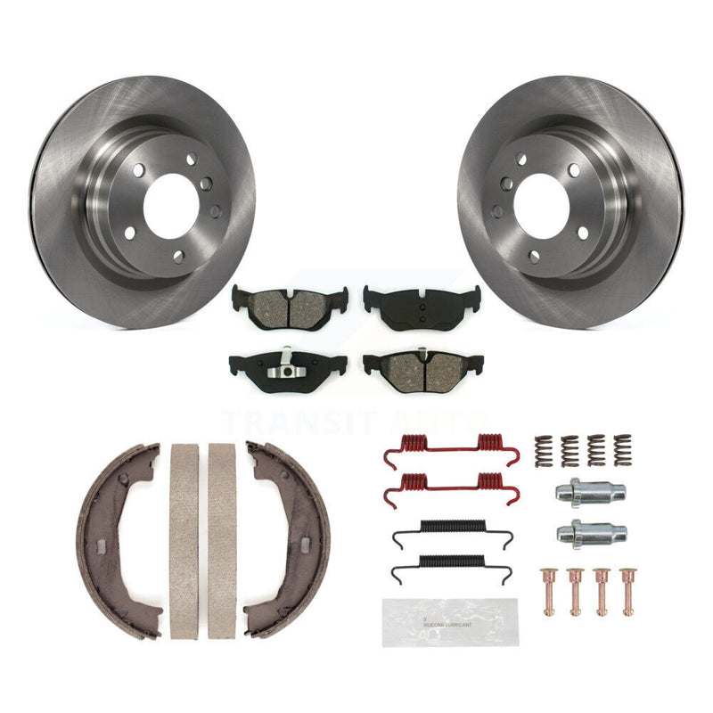 Transit Auto K8S-104680 Disc Brake Kit for 2006-2012 BMW 328i, BMW 325i - Rear product image