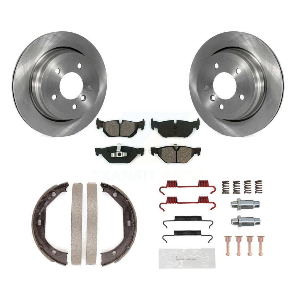 Transit Auto K8S-104681 Disc Brake Kit for 2007-2012 BMW 328i xDrive, BMW 328i - Rear product image
